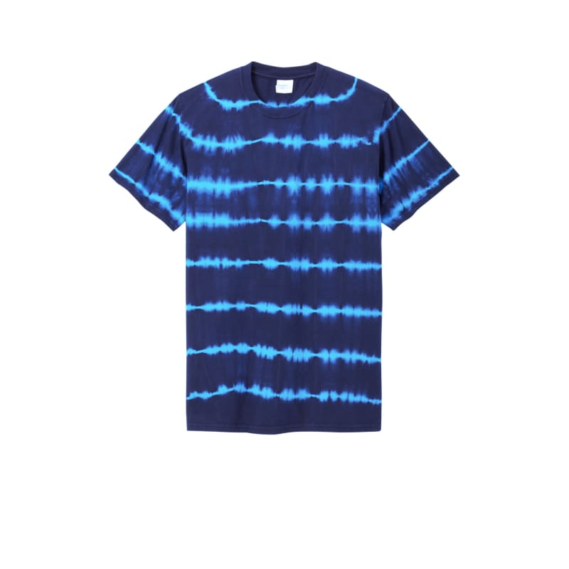 Port & Company Allover Stripe Tie-Dye Tee 18