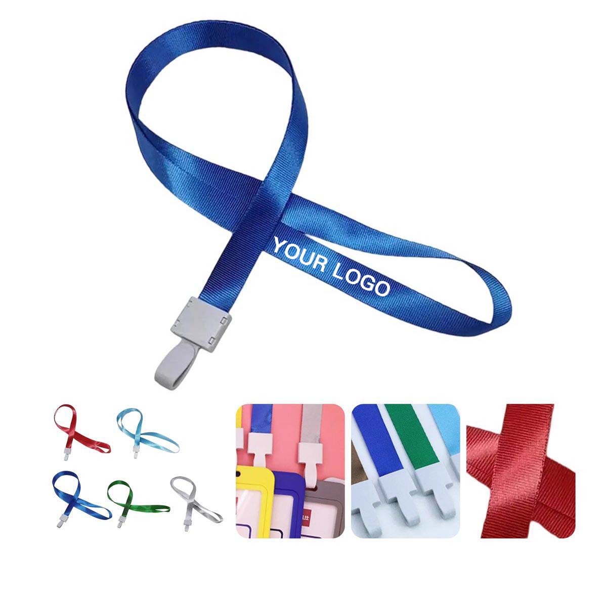 Durable Polyester Lanyard for Daily Badge Carrying 1
