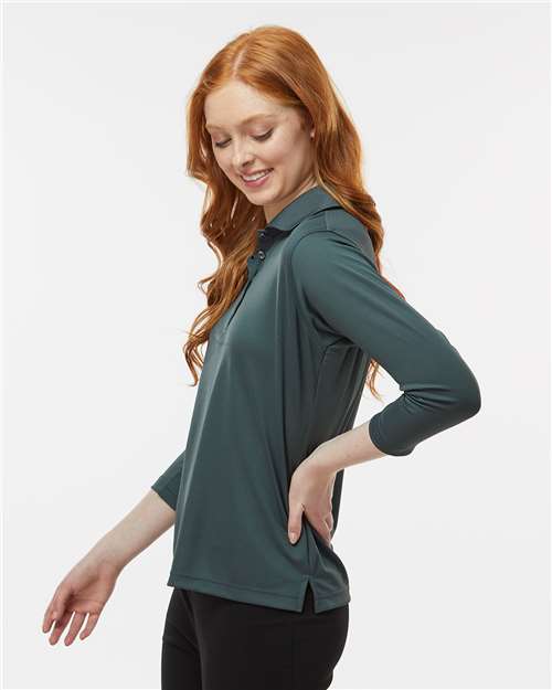 Women's Lady Palm Three-Quarter Sleeve Polo - 120 40