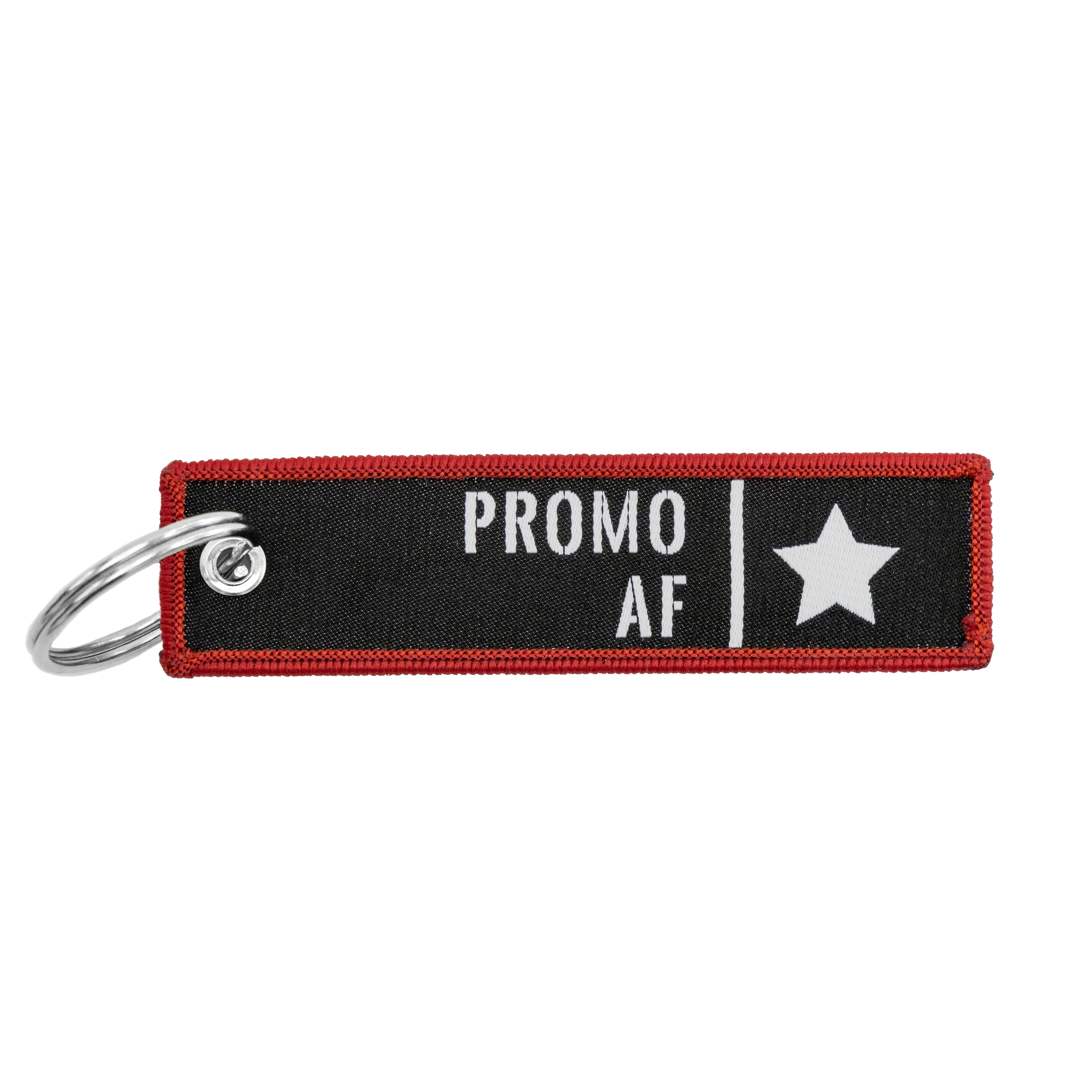 Custom Woven Keytags 4" 16
