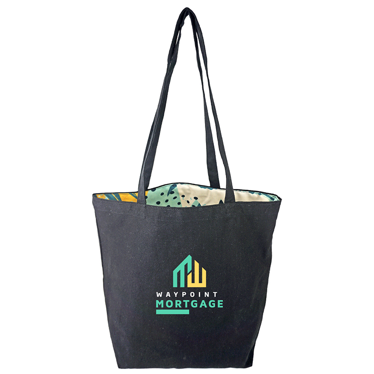 Reversible Colored Cotton Tote 16