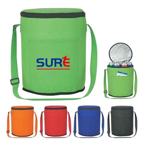 Non-Woven Round Cooler Bag 6