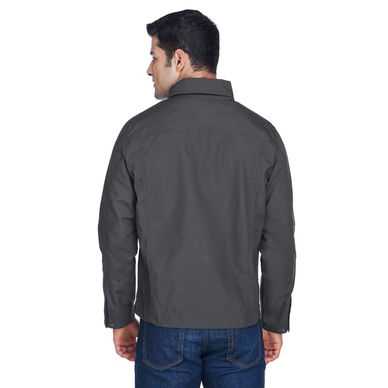 Harriton Men's Auxiliary Canvas Work Jacket 8