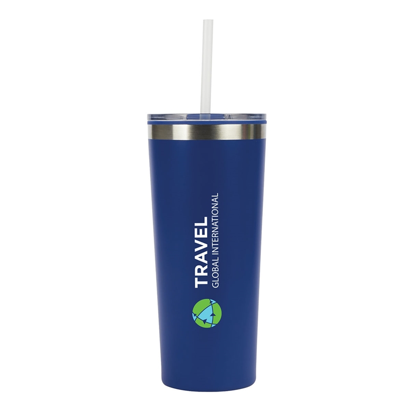 Bergen 24 oz. Steel/100% Recycled PP Liner Travel Tumbler 56