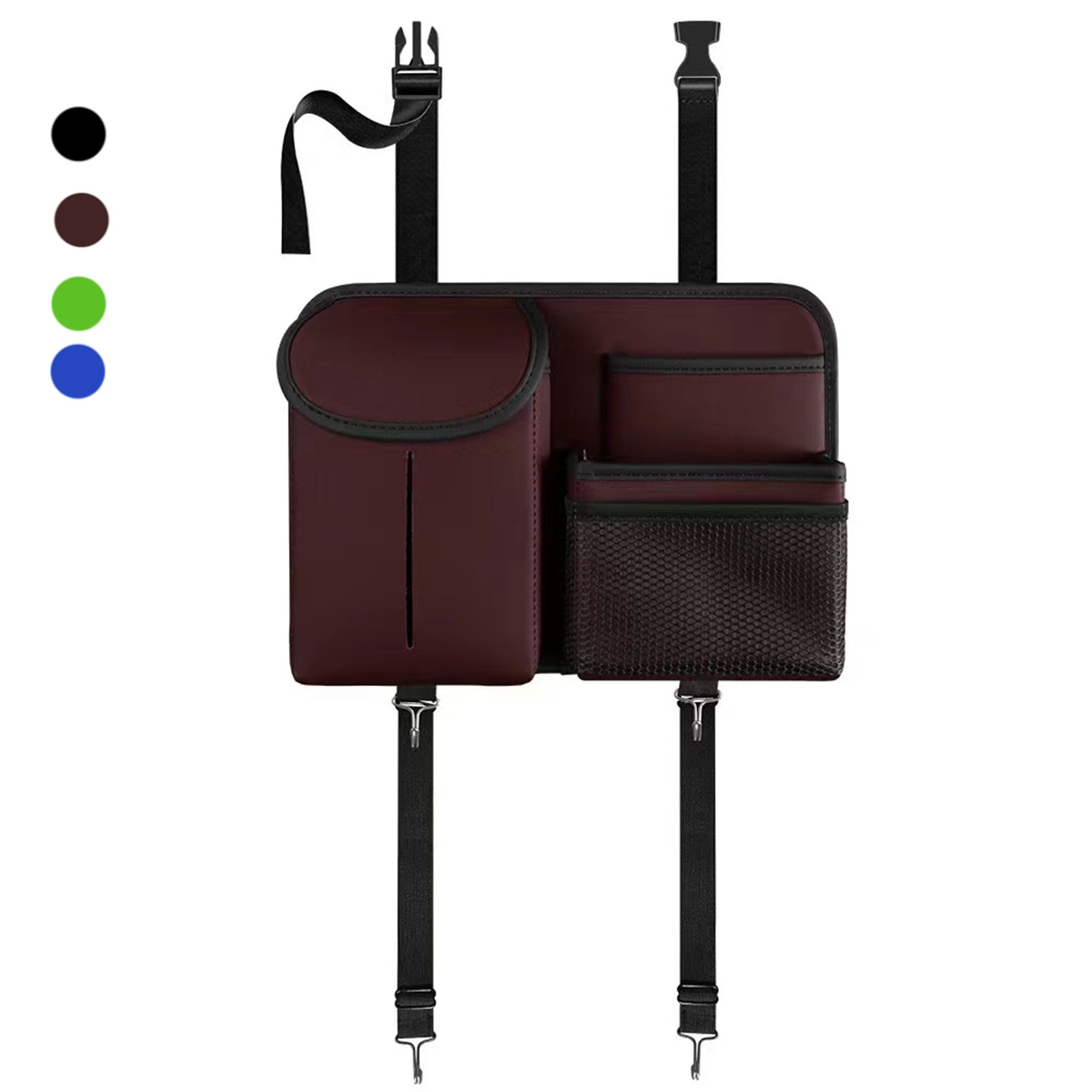Back Seat Car Leather Organizer 2