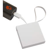 Recycled ABS 2000 mAh Power Bank with Type-C Cable 58