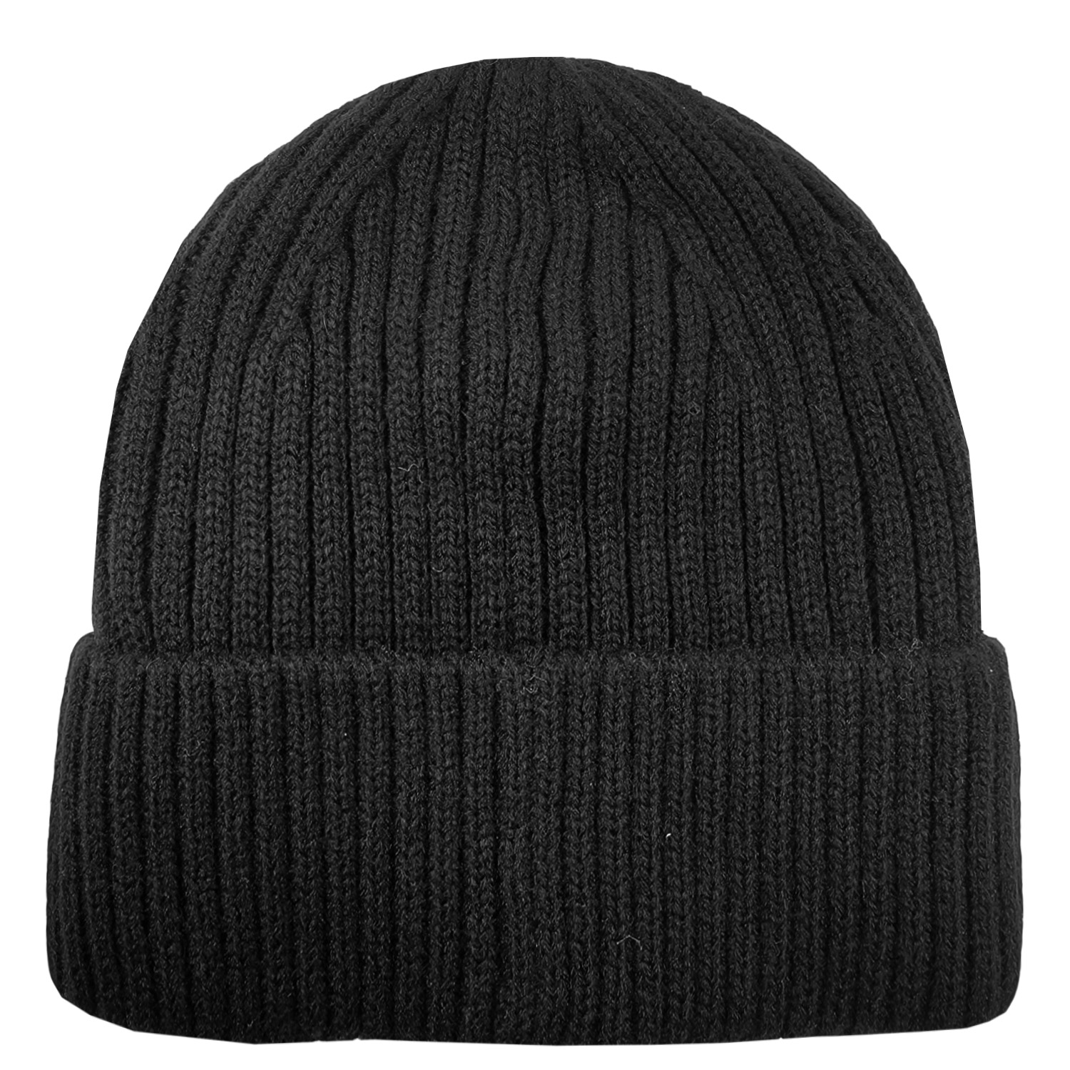 Deluxe Knit Sherpa Lined Beanie Cap