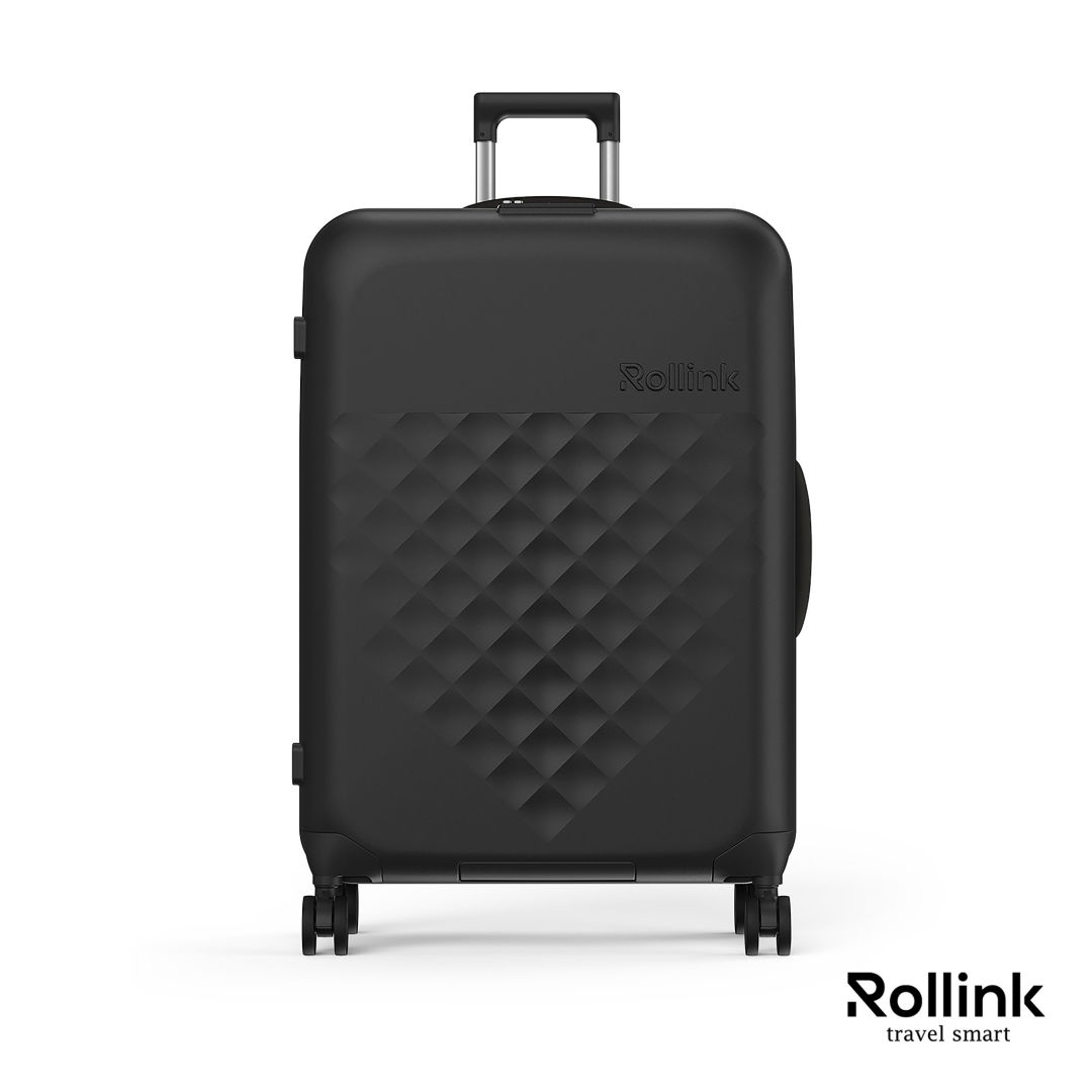 Rollink® Flex 360 Large Checked 4 Wheel Suitcase 12