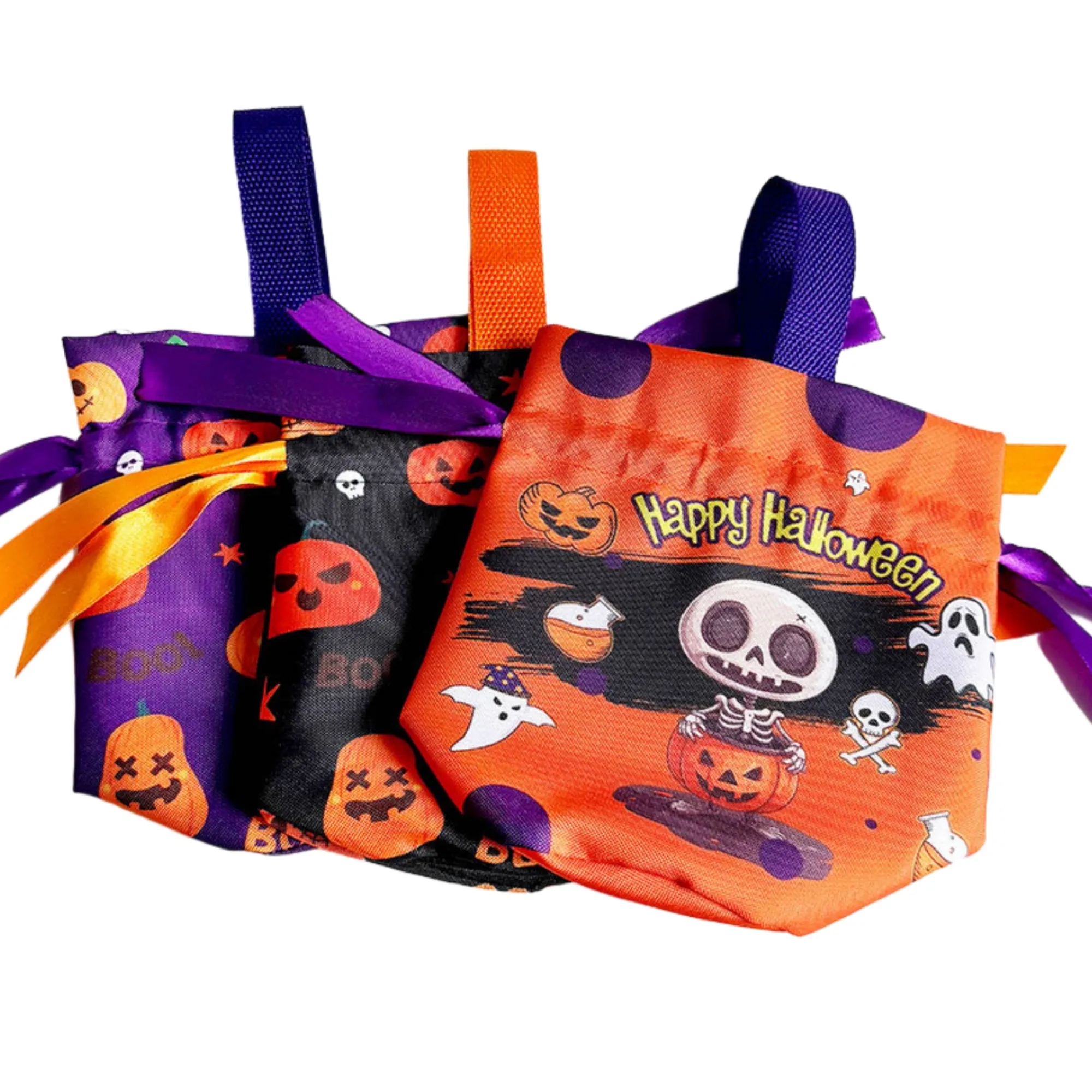 Halloween Candy Bag Tote Trick Or Treat 3