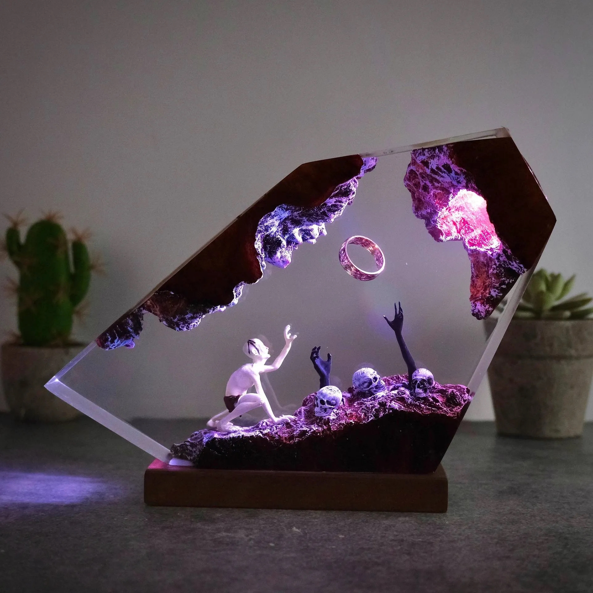 Easter Dark Lord's Ring Fantasy World Nightlight 2