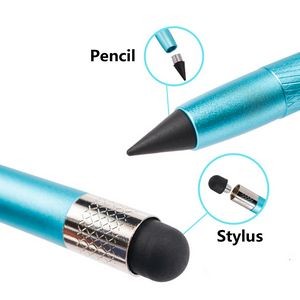 Gold Stamped Marble Pattern Metal Click Pen 12