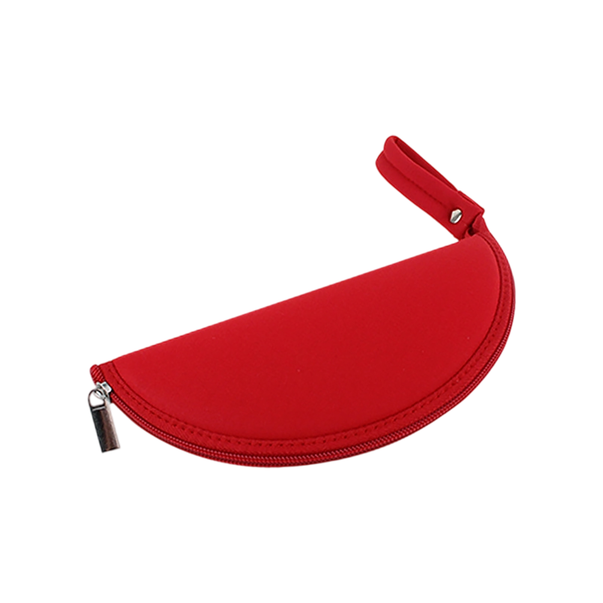 Zipper Mouse Storage Pouch With Mouse Pad Function 7.87" Diameter 9