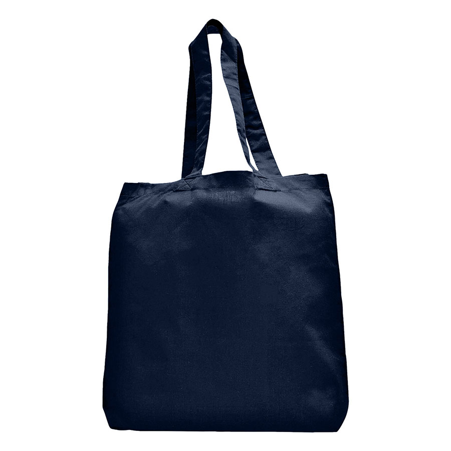 7 oz Cotton Canvas Tote Bag - 10"x14" w/ - 5"G - 20"Handle 21