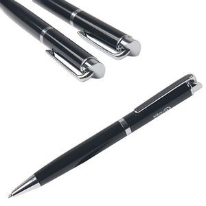 Silve Clip Twisted Metal Pen 17