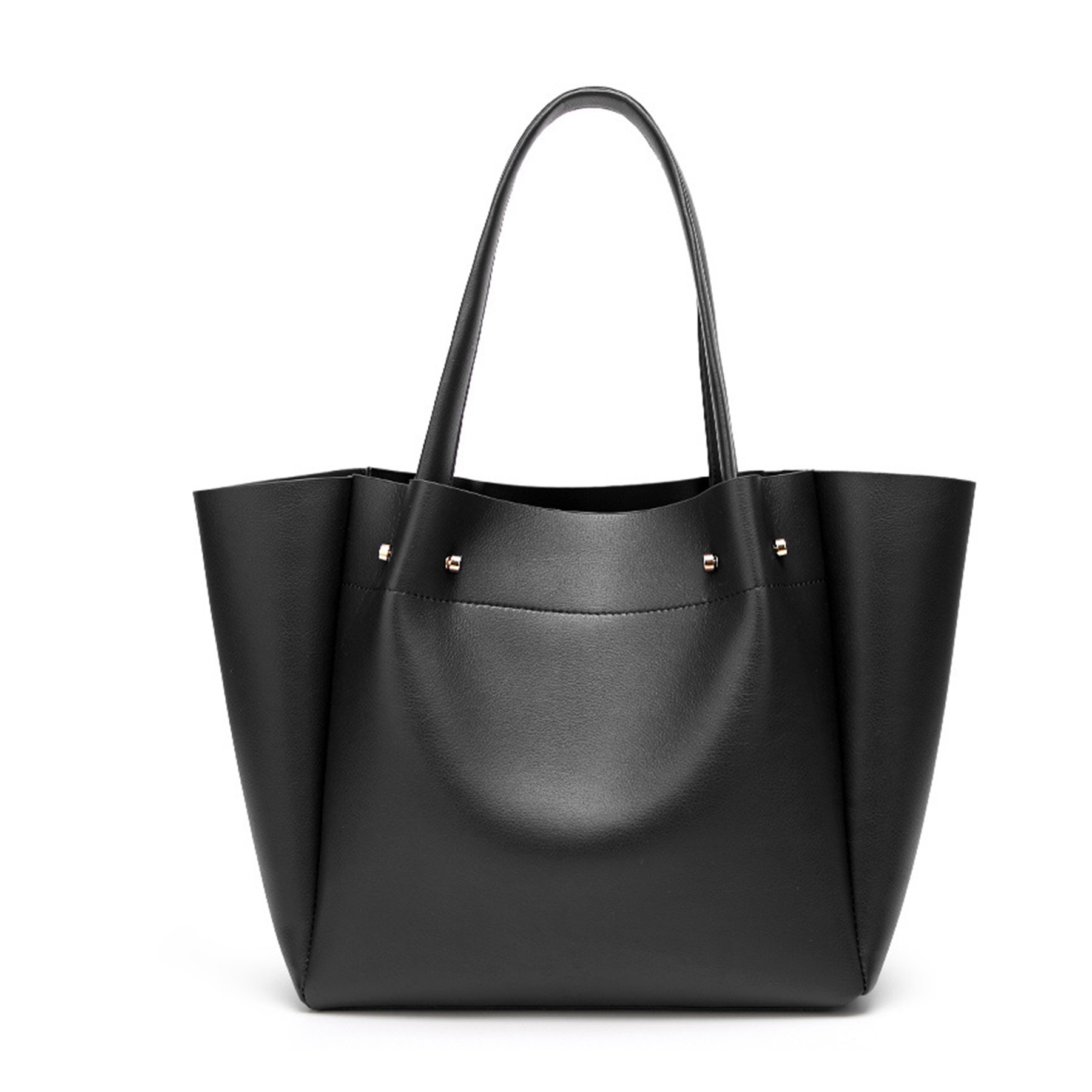 Leather Classic Tote Bag, custom tote bag with logo imprint 2