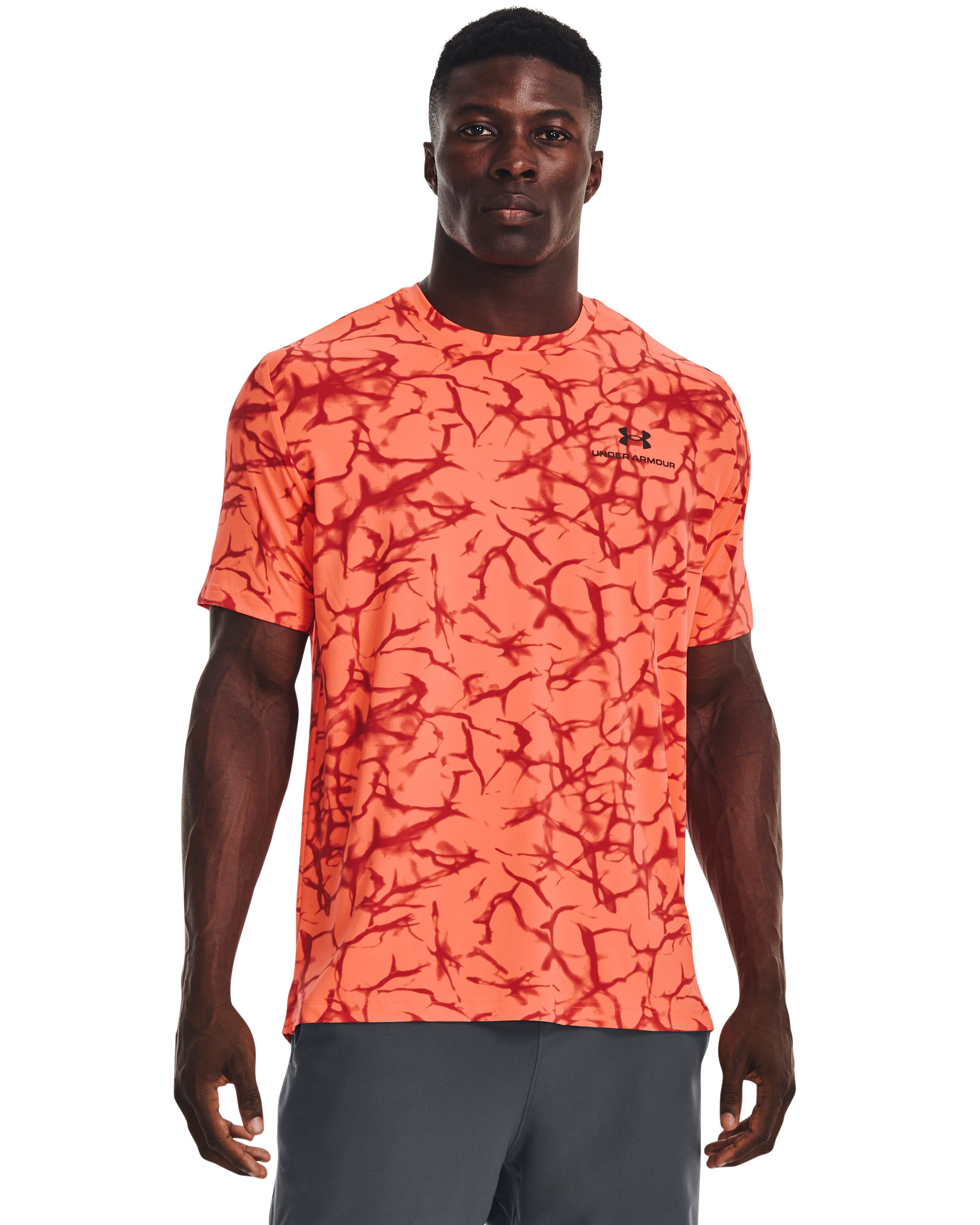 UA RUSH Energy Print Men's Short Sleeve 4