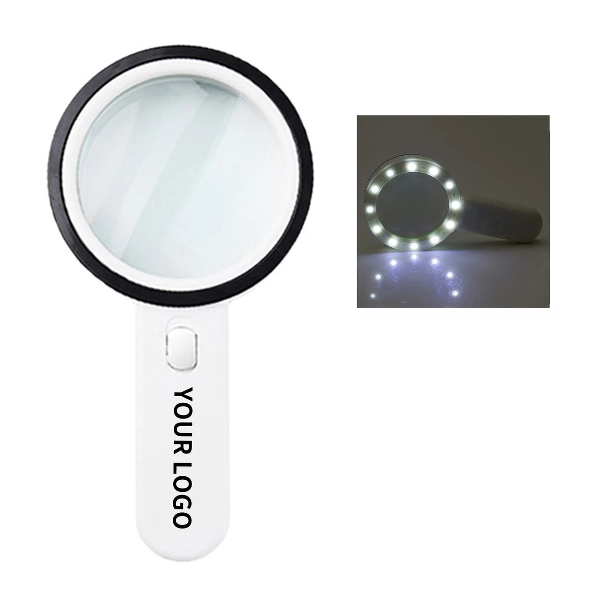 Battery Powered Reading Aid with Bright Lights 1