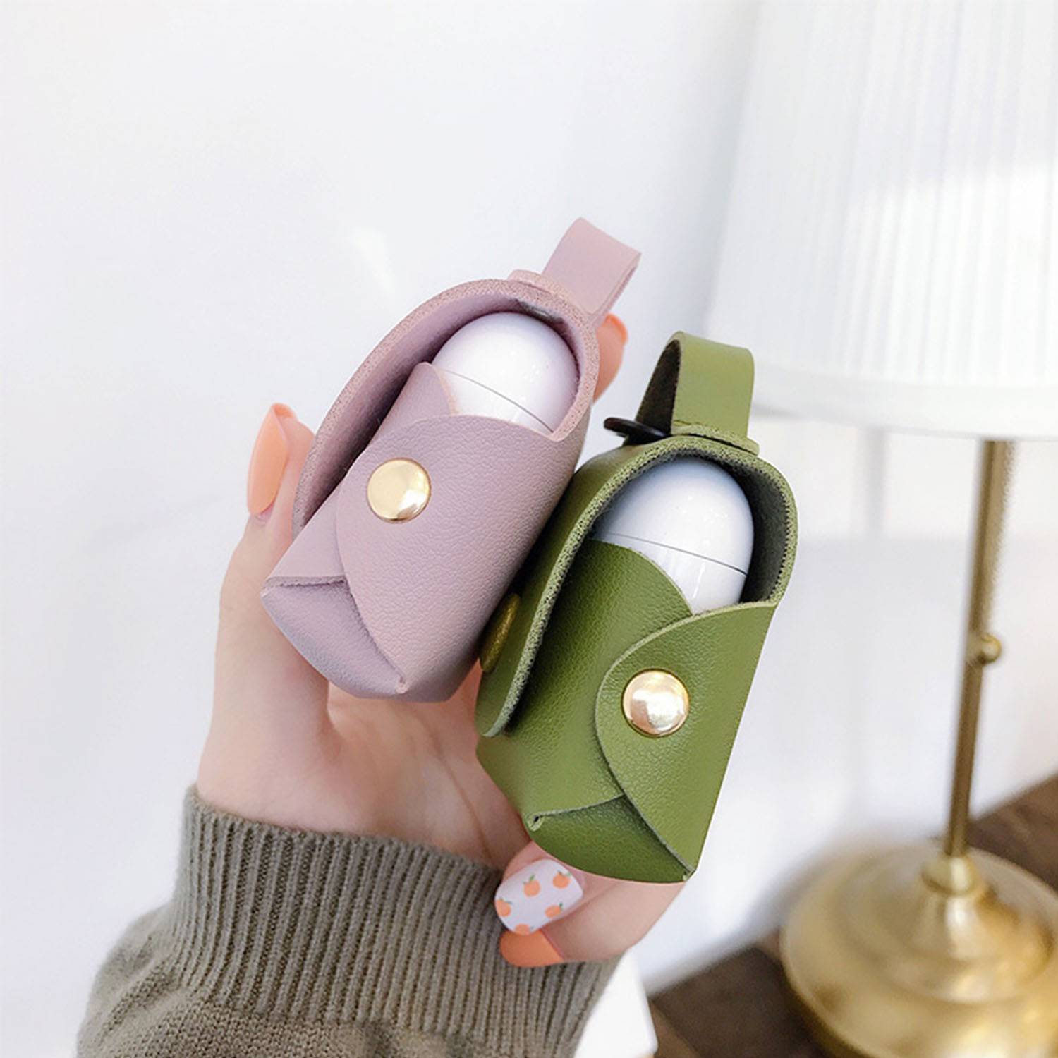 PU Leather Bluetooth Headset Protective Case 5