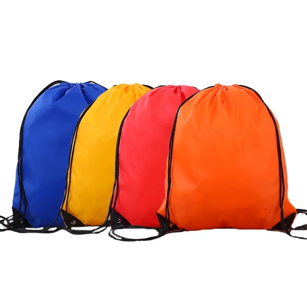 210D Recycled PET Drawstring Backpack 5