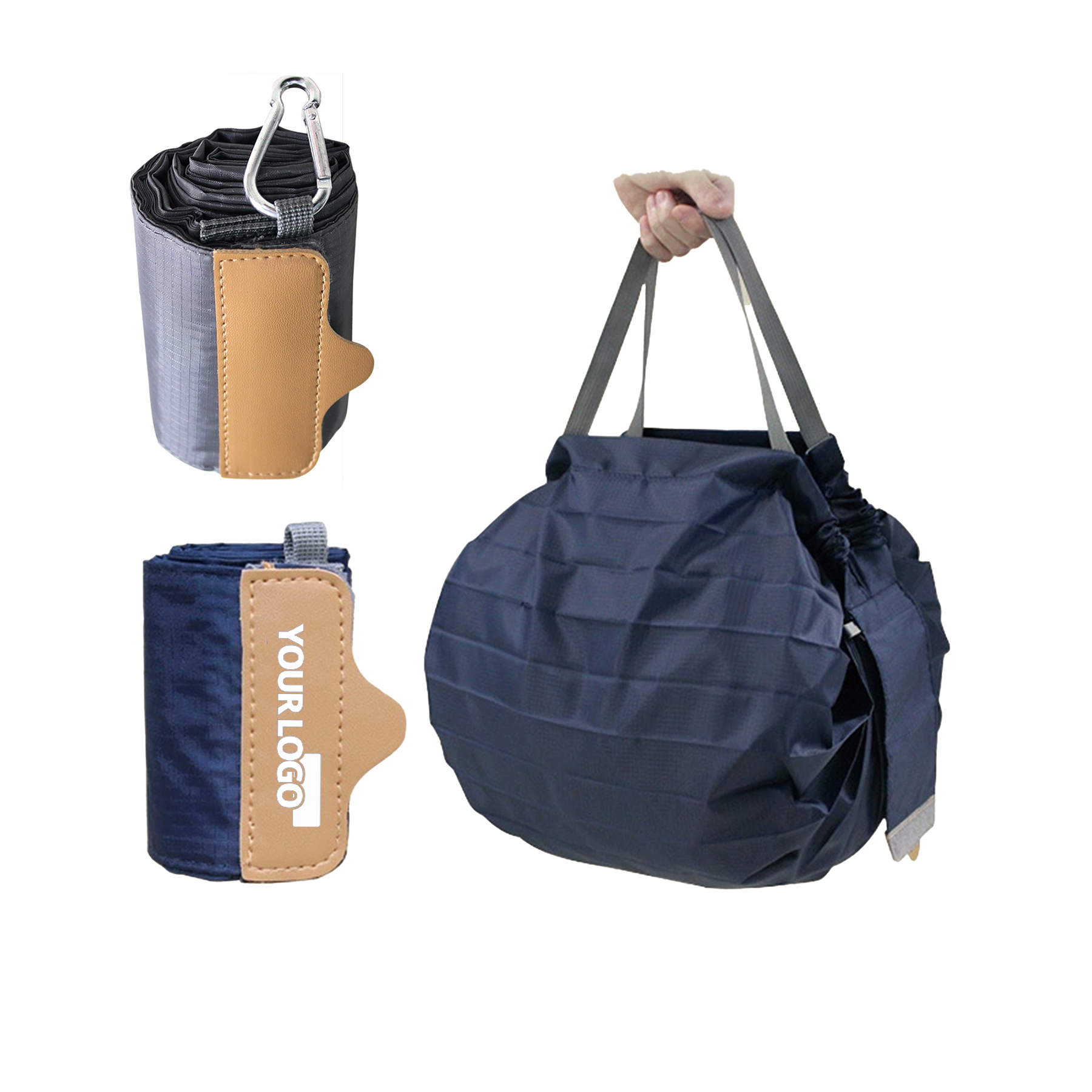 Portable Waterproof Foldable Shopping Bag 2