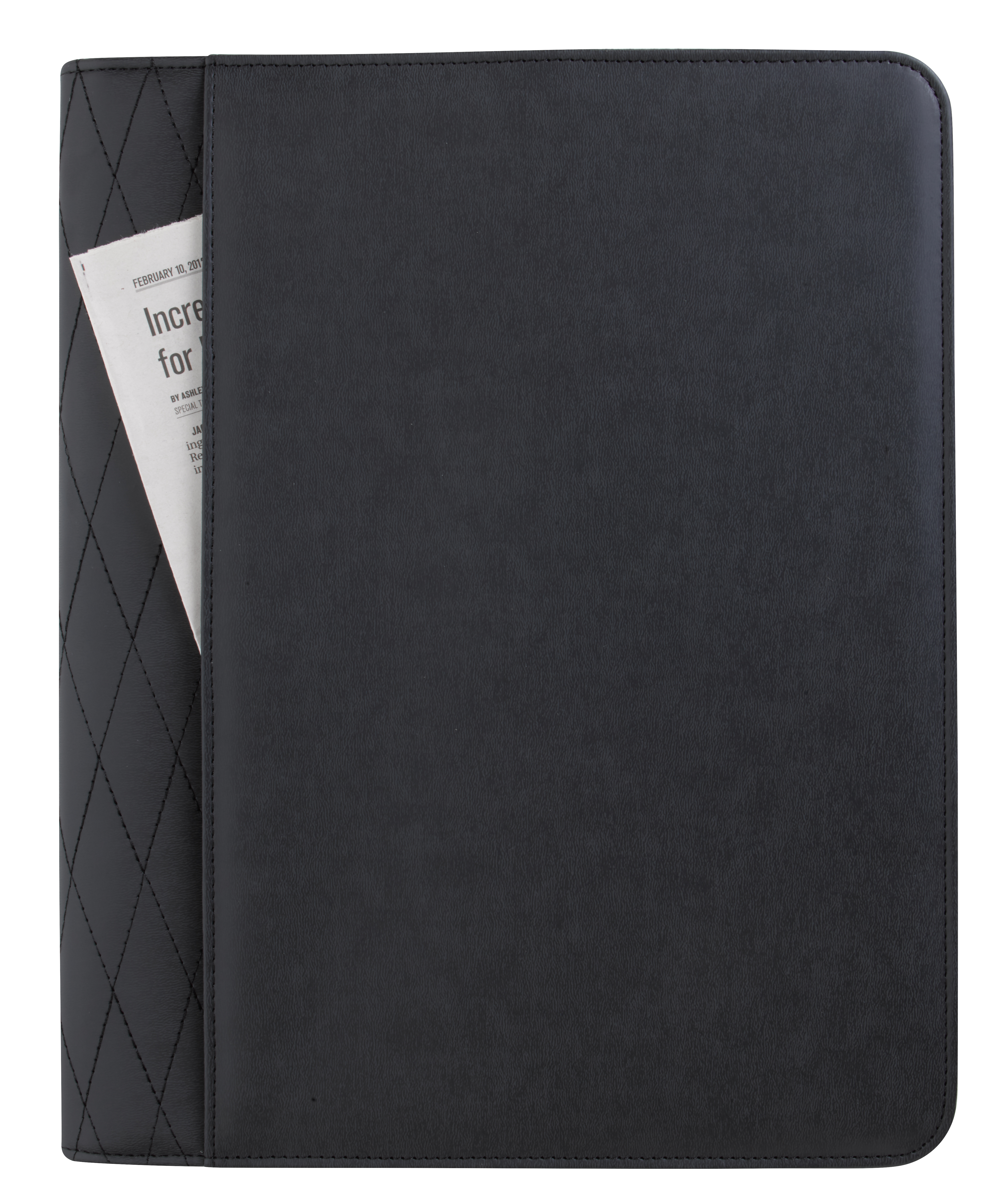 Stitch Zippered Padfolio