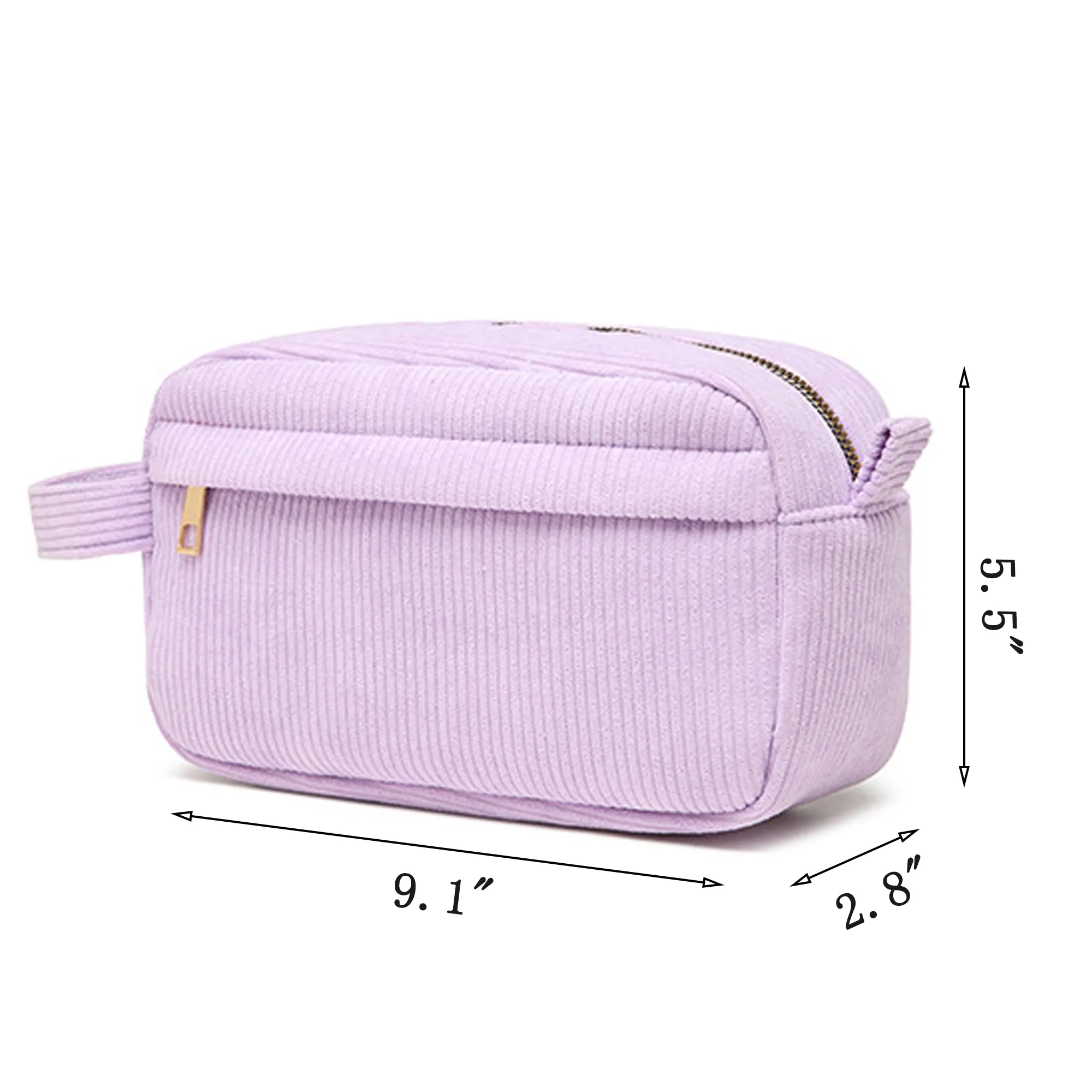 Corduroy Cosmetic Bag 4