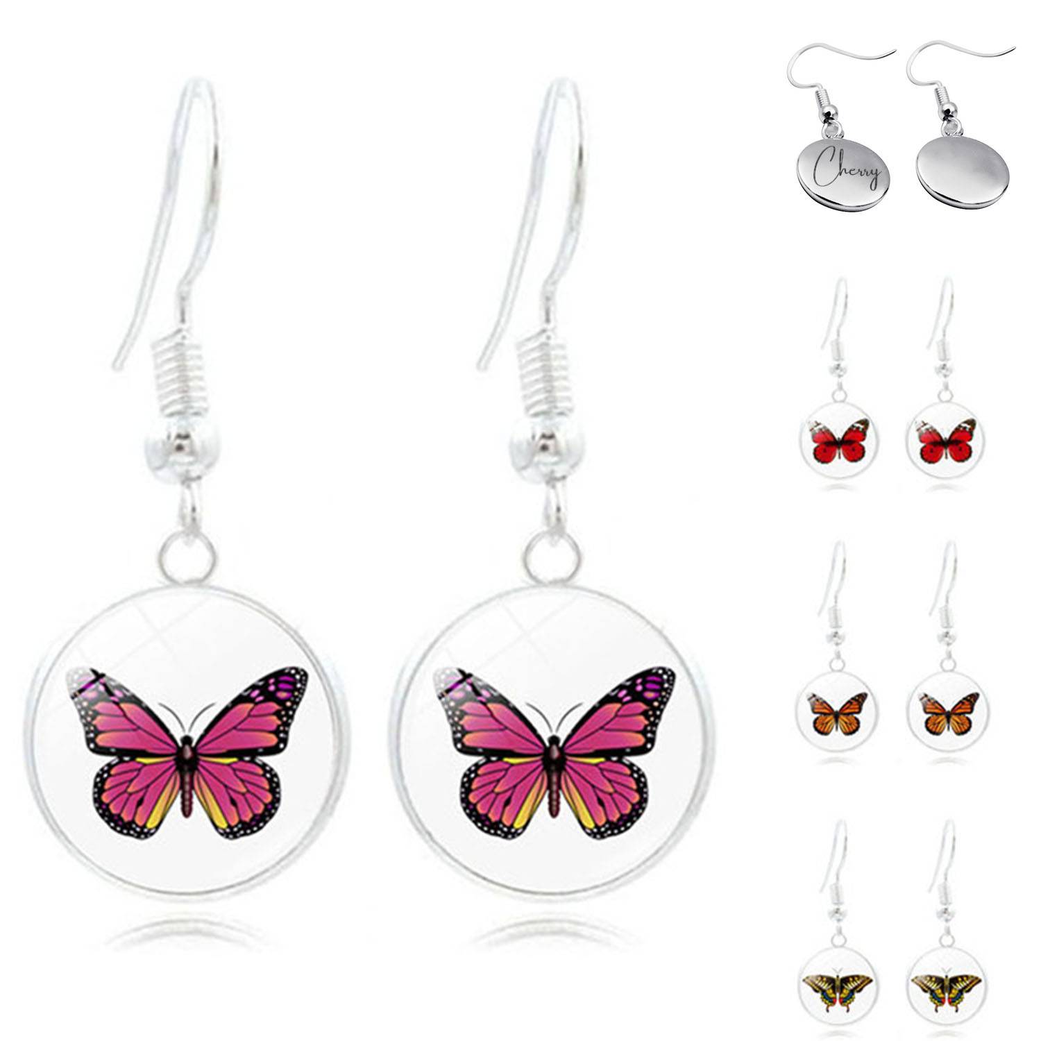 Female Butterfly Earrings 8