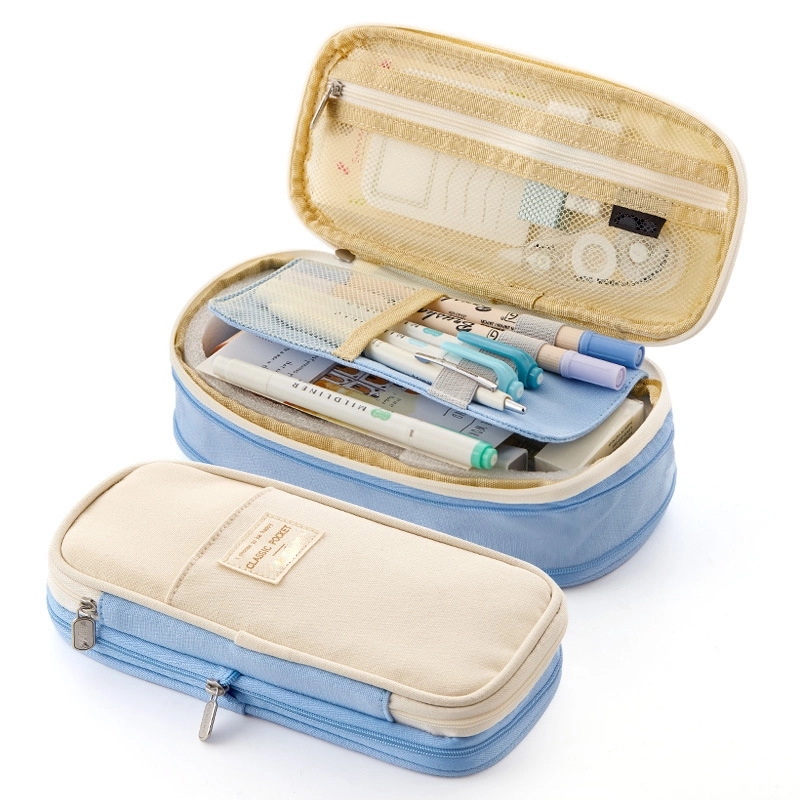 Pencil Case & Pen Holder Pouch - School Storage Organizer 3