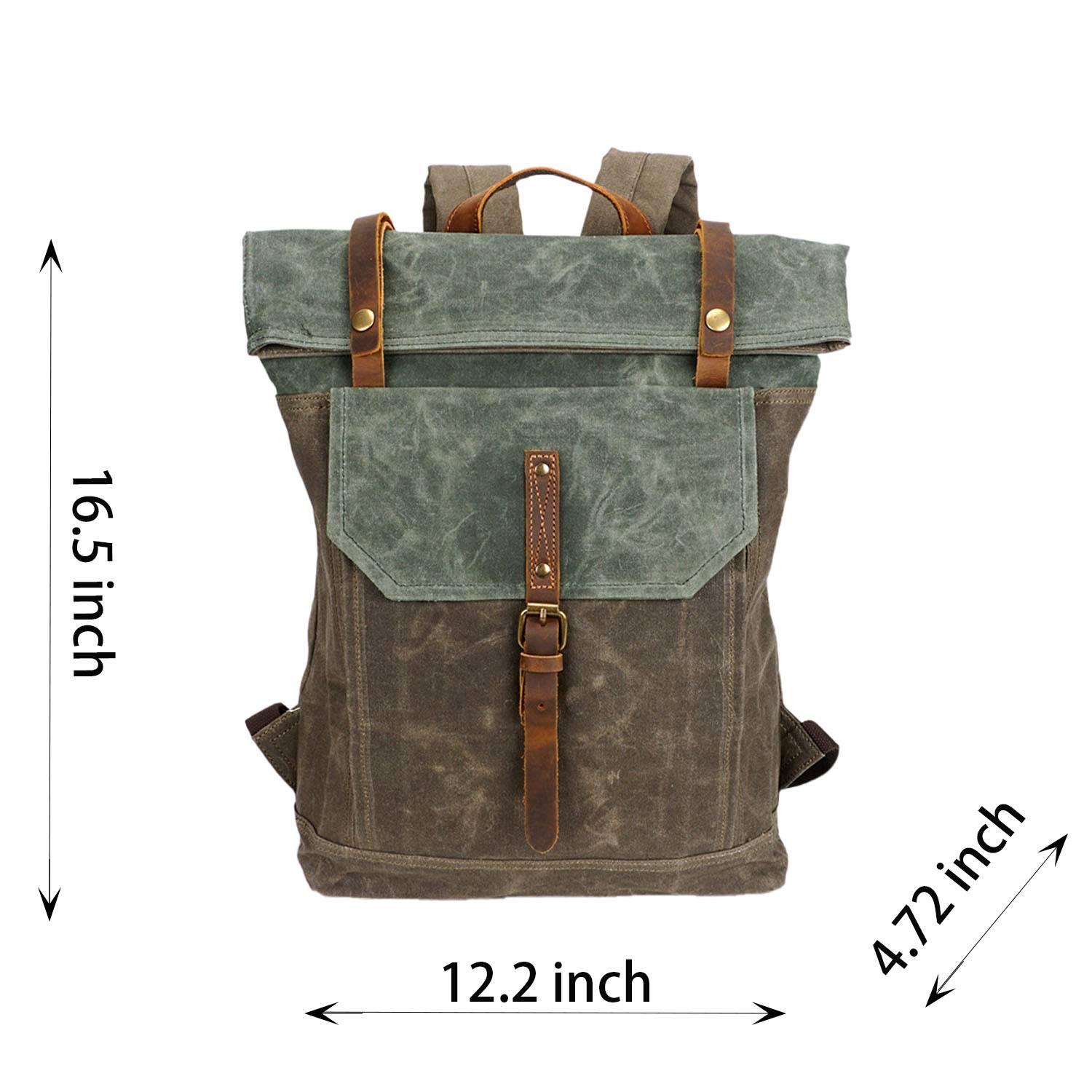Vintage Outdoor Travel Backpack for Men/Woman 7