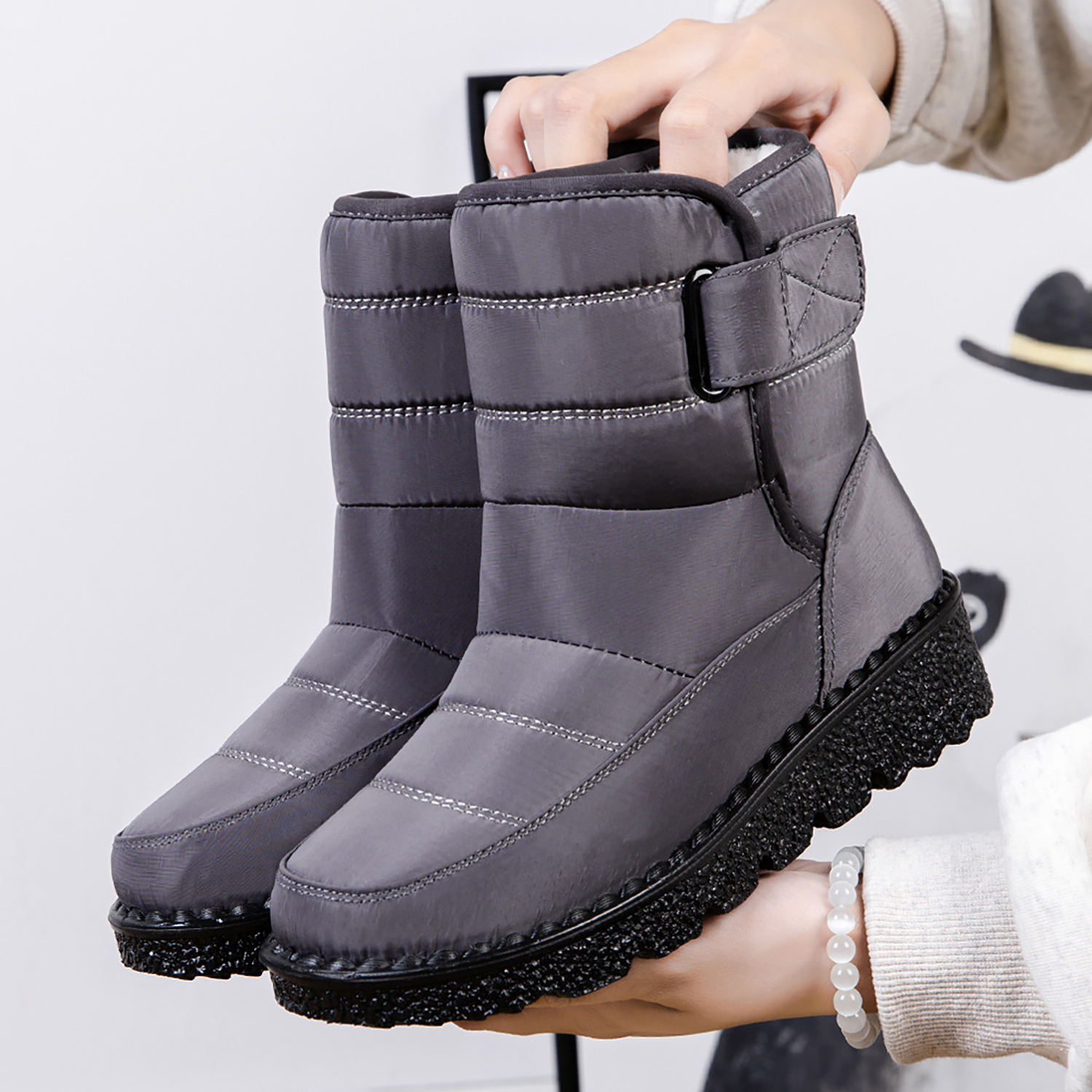 Warm Waterproof Winter Snow Boots 2