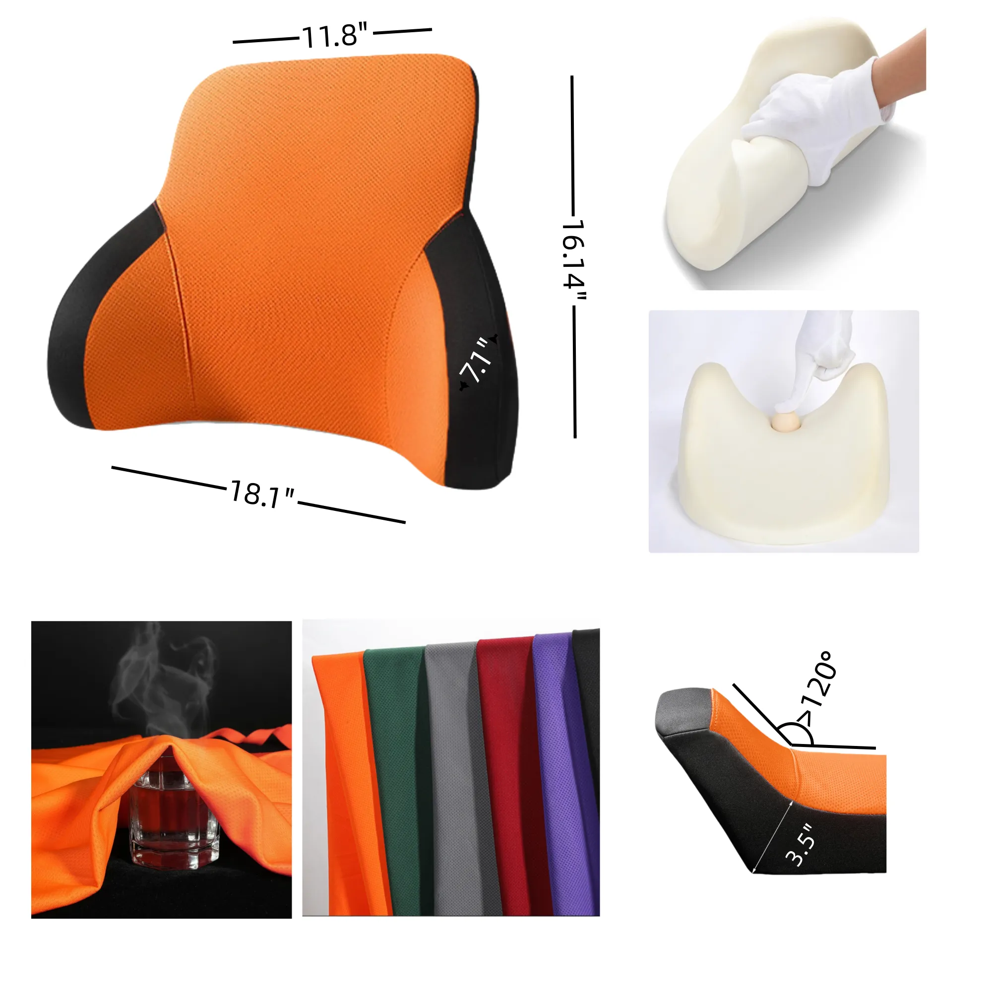 Luxury Car Lumbar Pillow 2