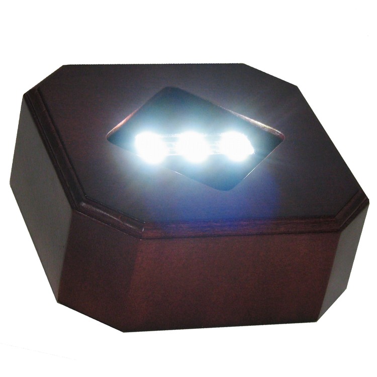 Lighted Award Base, 4.50" x 4.50" x 1.75" 11