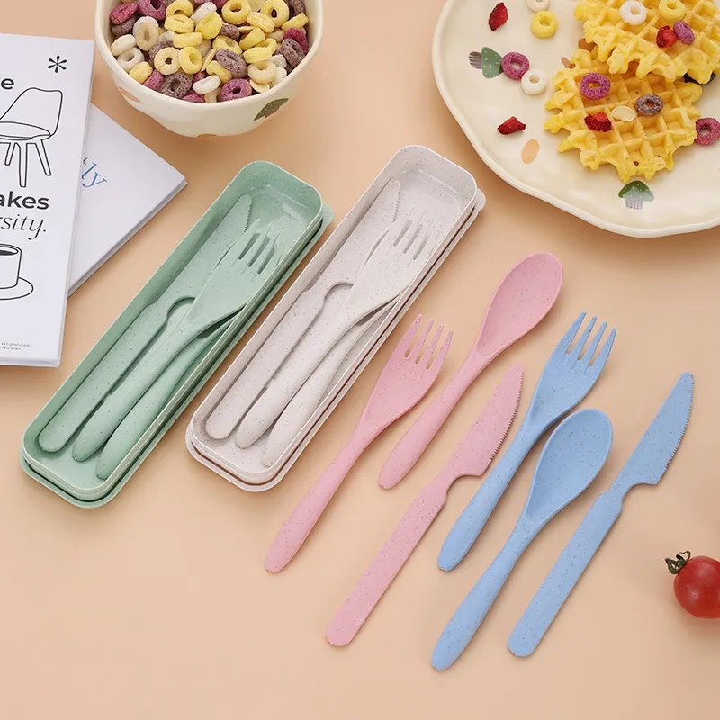 Travel Cutlery Set with Case 4