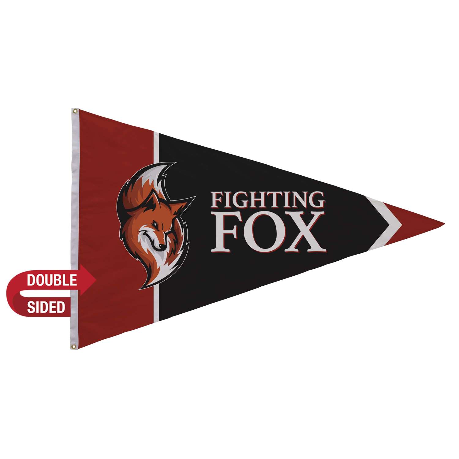 4' x 6' Nylon Pennant Flag Double-Sided