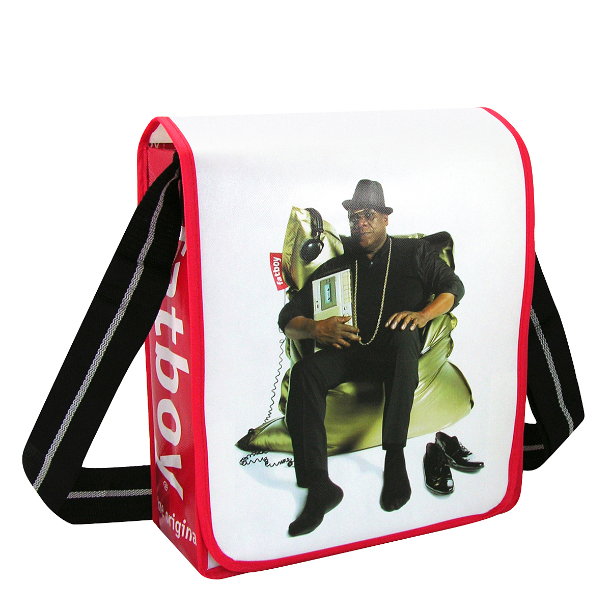 Custom 140g Double Laminated Non-Woven Tradeshow Messenger Bag 13"x13"x5" 1