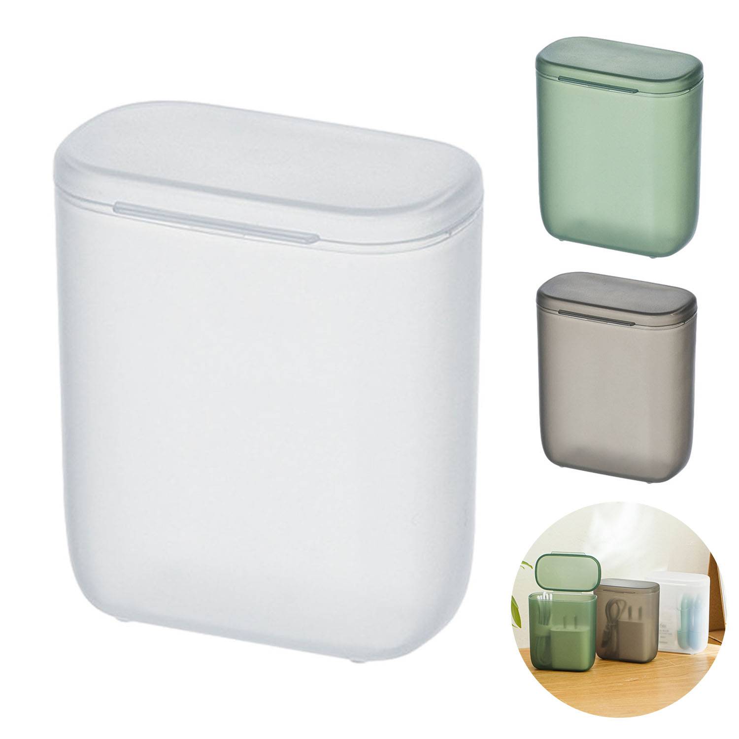 PP Portable Data Cable Headphone Storage Box 7