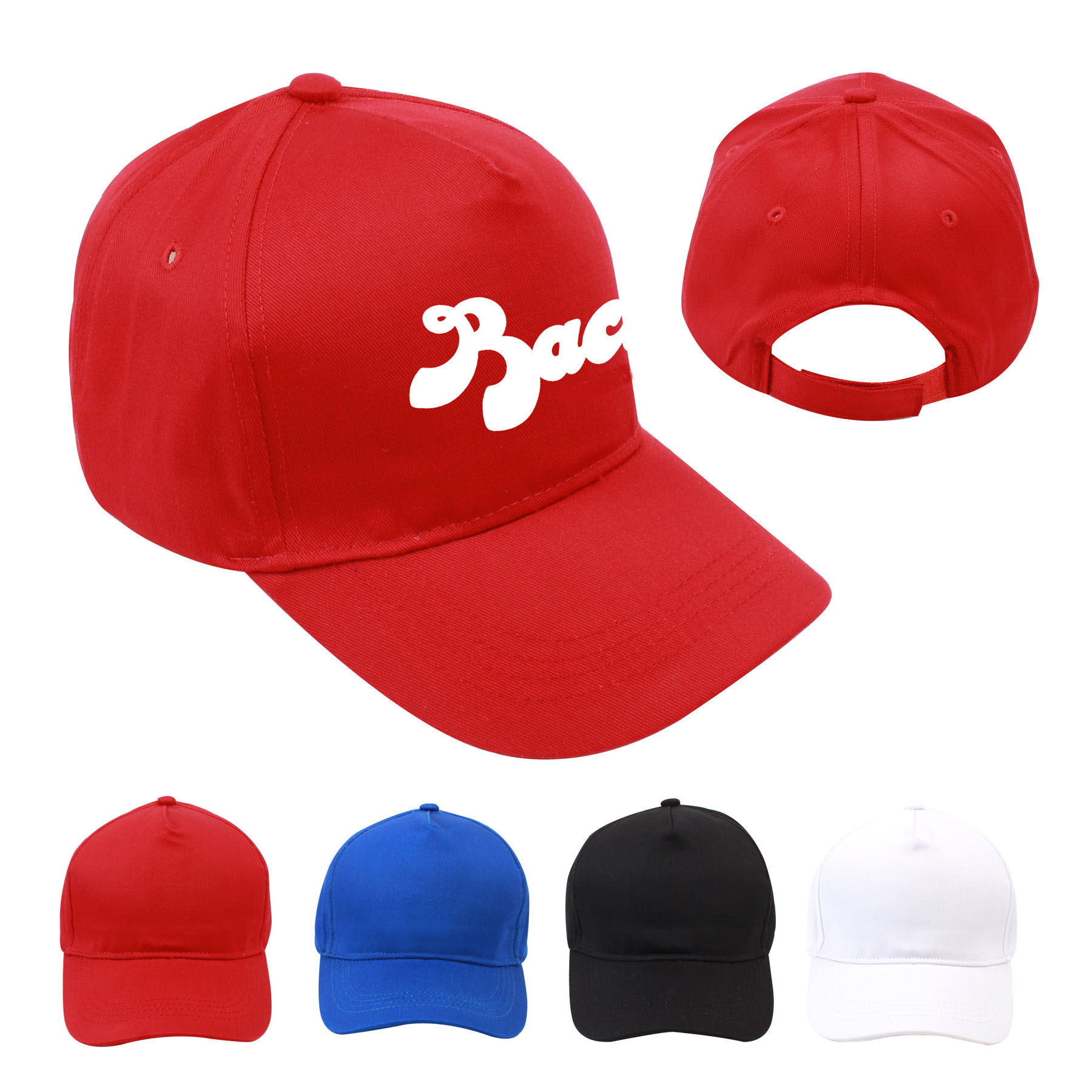 5-Panel UnStructured Baseball Cap 2