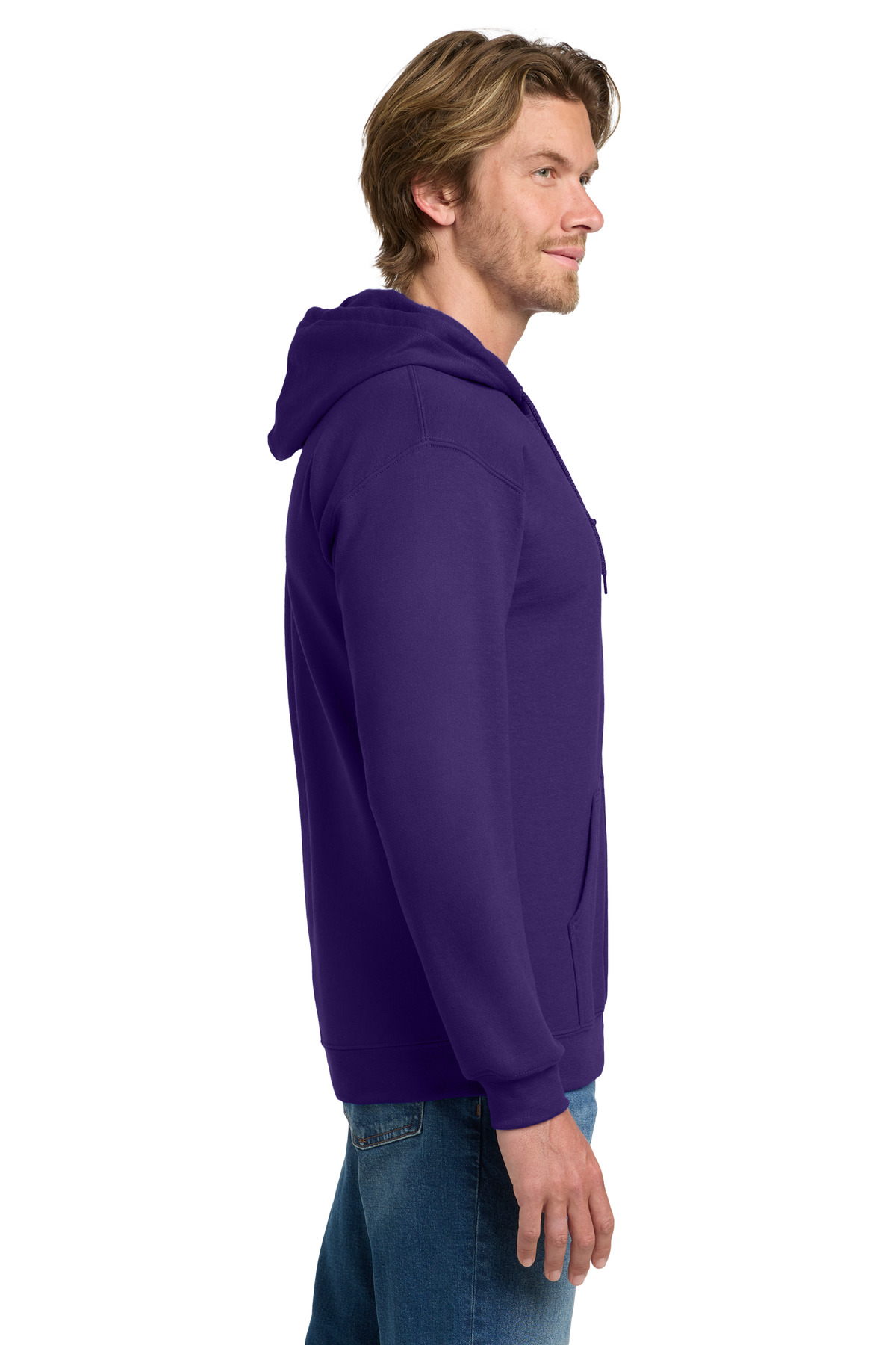 Gildan - Heavy Blend Full-Zip Hooded Sweatshirt. 18600, custom hoodie or sweatshirt with logo imprint 198