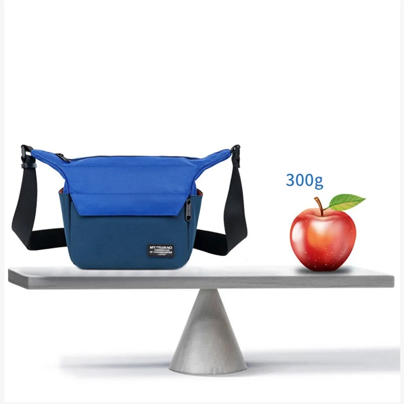 Color contrast waterproof shoulder casual bag 3