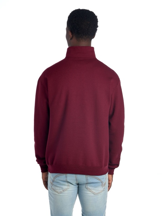 JERZEES NuBlend® Unisex Quarter-Zip Cadet Collar Sweatshirt, custom hoodie or sweatshirt with logo imprint 9