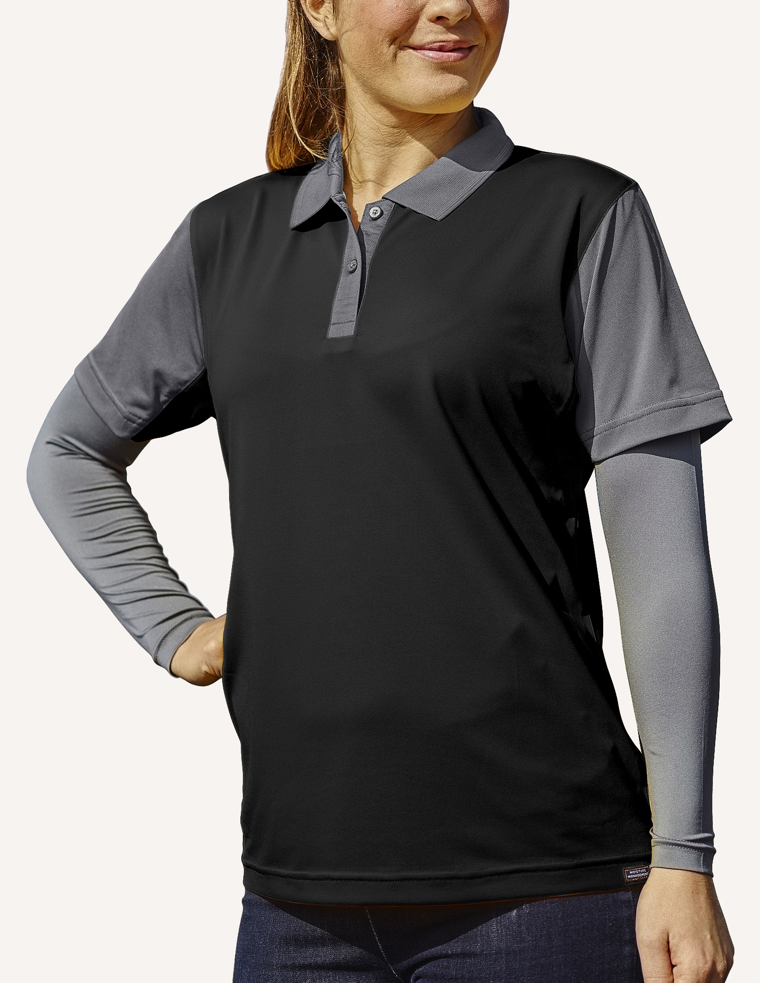 Ladies' Corvette Hybrid Cooler Polo Shirt 8