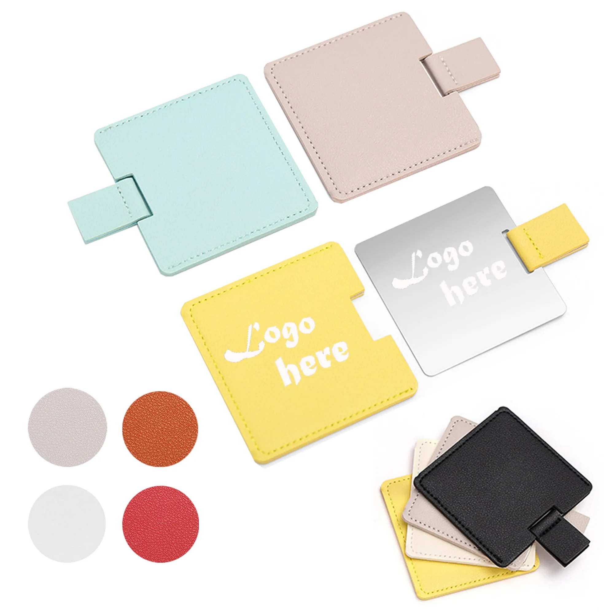 Small Compact Travel Makeup Mirror 2