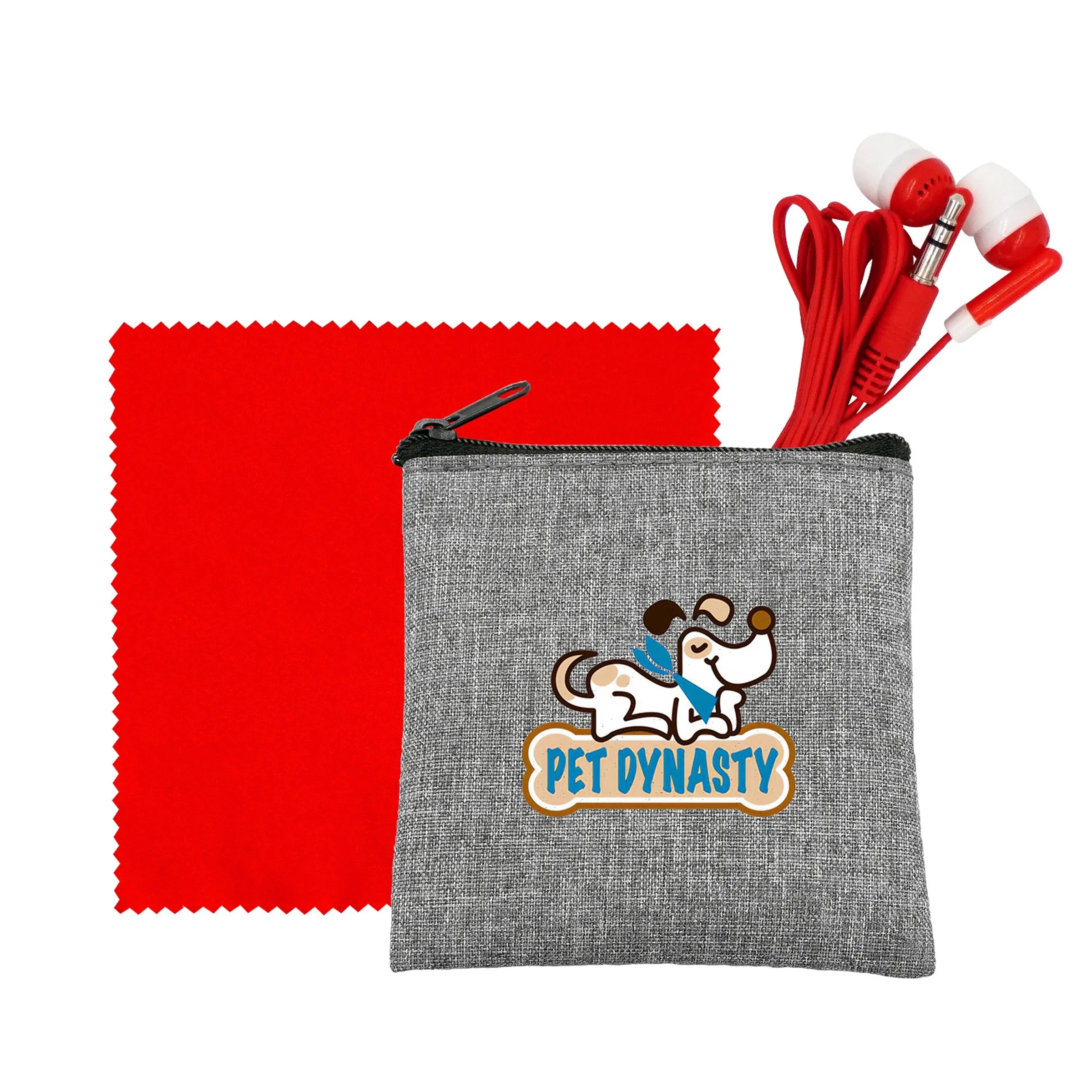 Recycled Ear Bud & Cloth Set 11