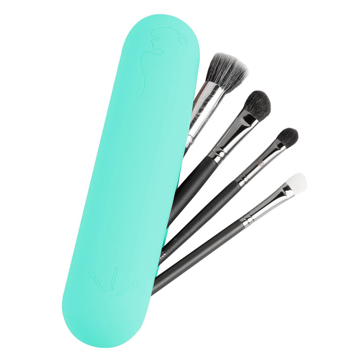 Waterproof Silicone Makeup Brush Storage Bag 5