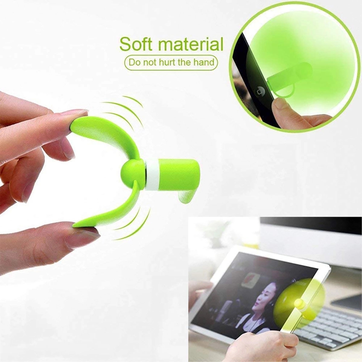Portable Mobile Phone Fan 2