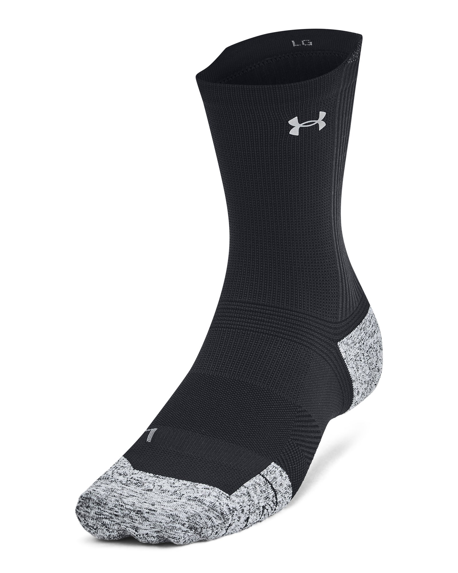 UA ArmourDry Run Cushion Unisex 3-Pack Mid-Crew Socks 2