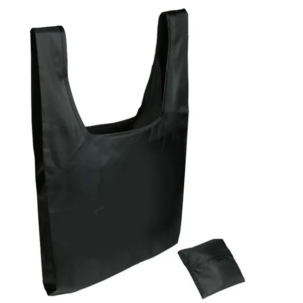 RPET Polyester Foldable Shopping Bag In Pouch 5