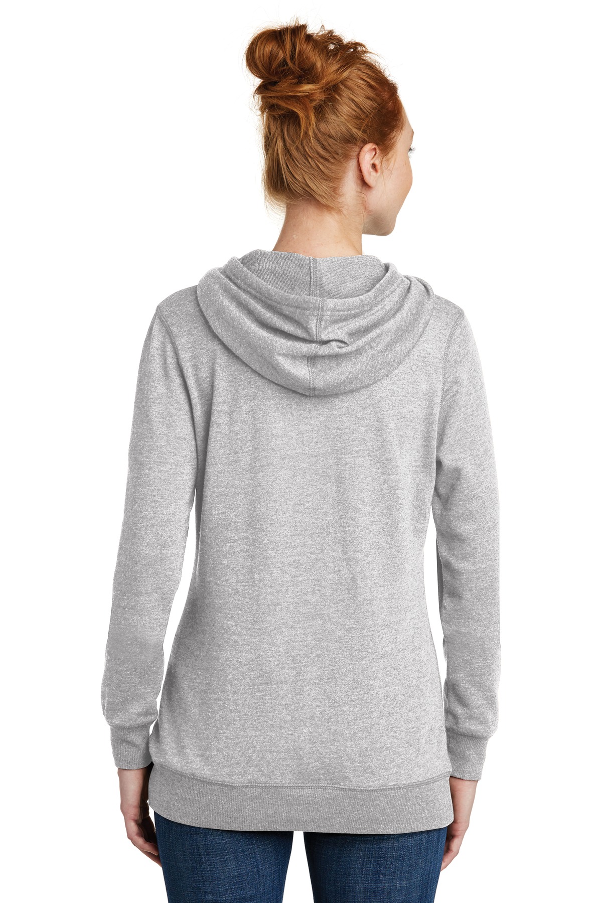 District Women's Lightweight Fleece Hoodie. DM493 5