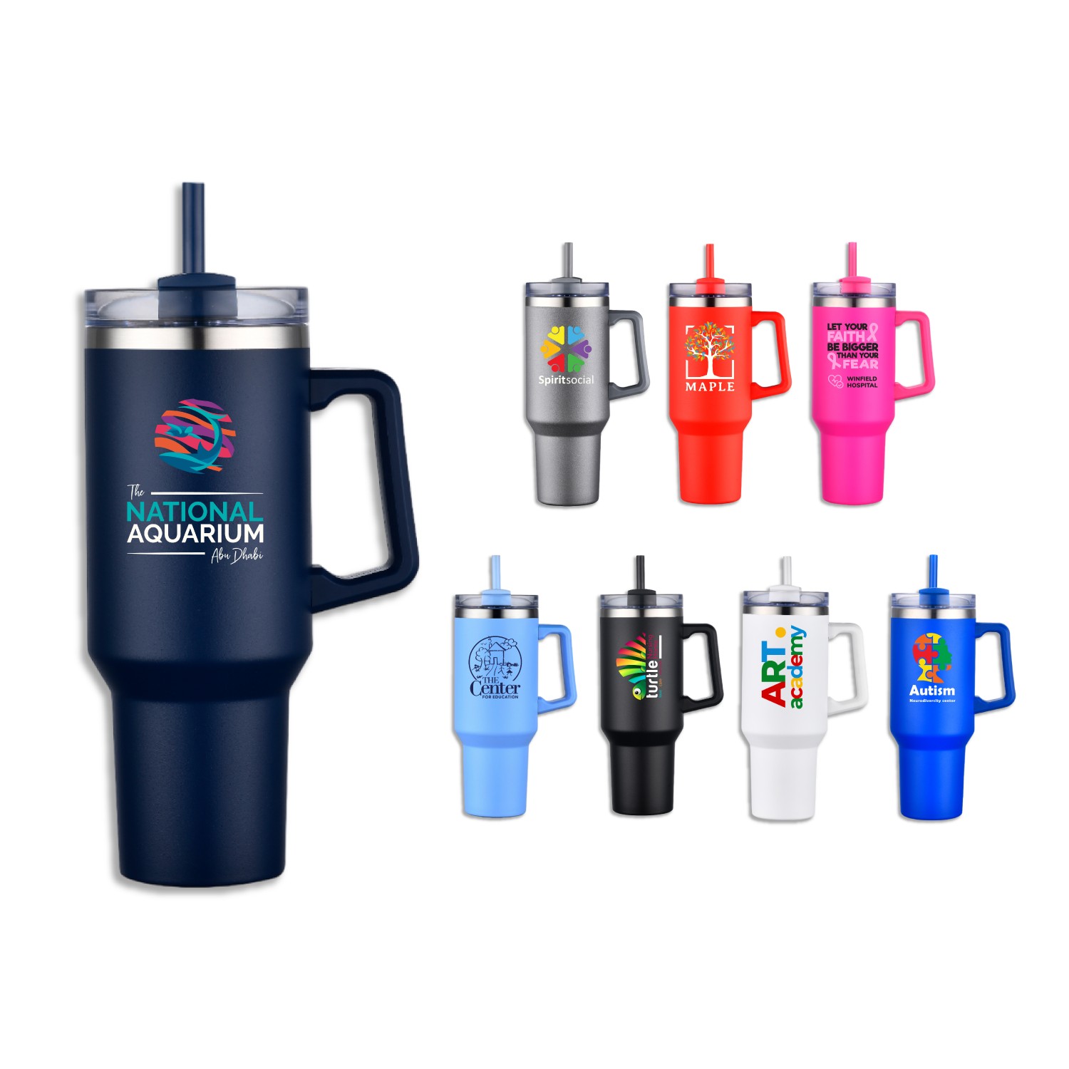 Big Traveler 40 oz Stainless Steel Tumbler 15