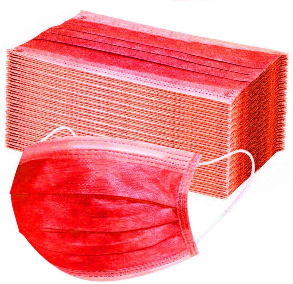 Special ! Disposable Masks Black, Gray, Pink, Red, Dark Blue - Blank 7
